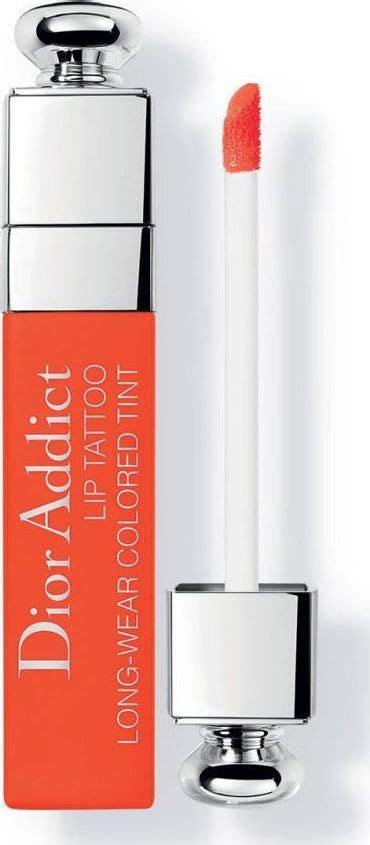 dior lip tattoo orange